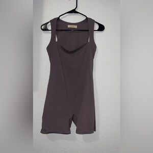 Stylish Brown Sleeveless Jumpsuit